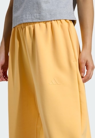 ADIDAS SPORTSWEAR Loosefit Sporthose 'All Szn' in Orange
