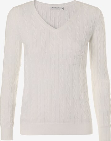 TATUUM Sweater 'WIRO' in White: front