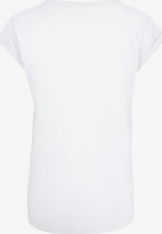 T-shirt 'La La Layla' Merchcode en blanc