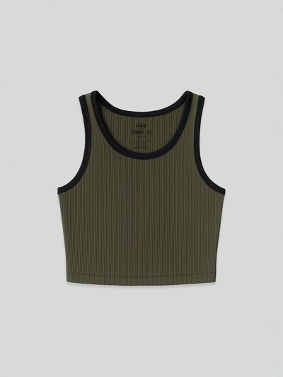 Tommy Life Haut en L en olive, Vue avec produit