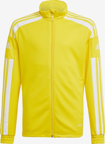 ADIDAS PERFORMANCE Athletic Jacket 'Squadra 21' in Yellow: front