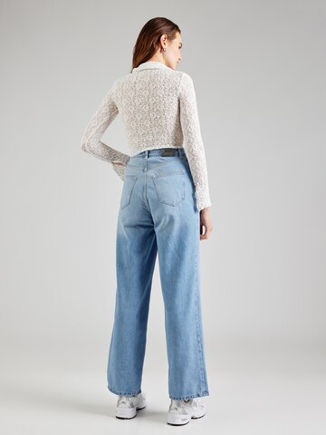 Wide Leg Jean ONLY en bleu