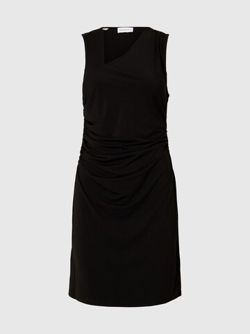 Robe fourreau SELECTED en noir