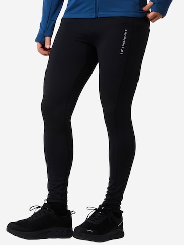 SWEDEMOUNT Skinny Sportbroek 'Ultra Light' in Zwart