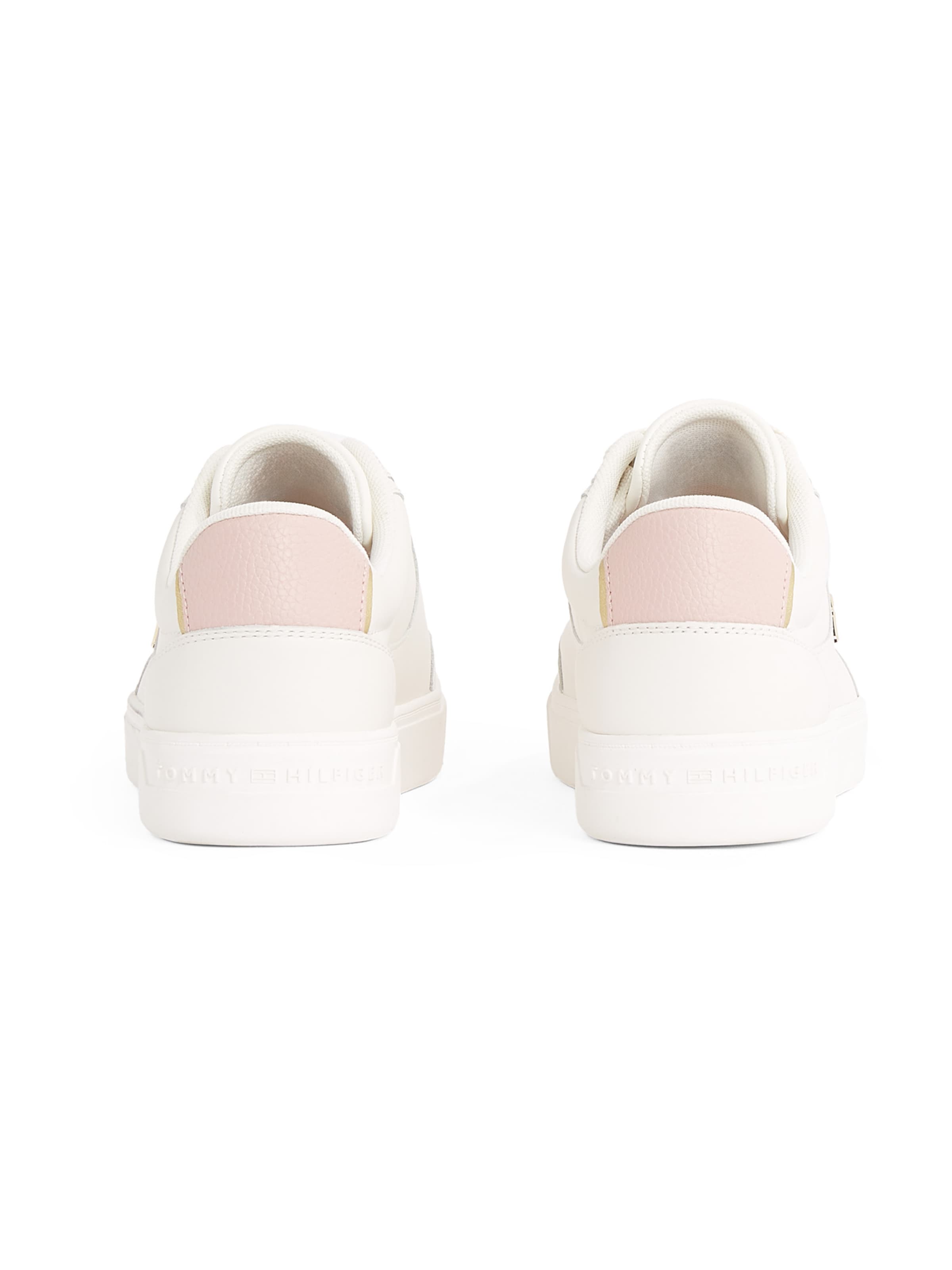 Sneaker bassa 'Essential Chic Court' di TOMMY HILFIGER in bianco