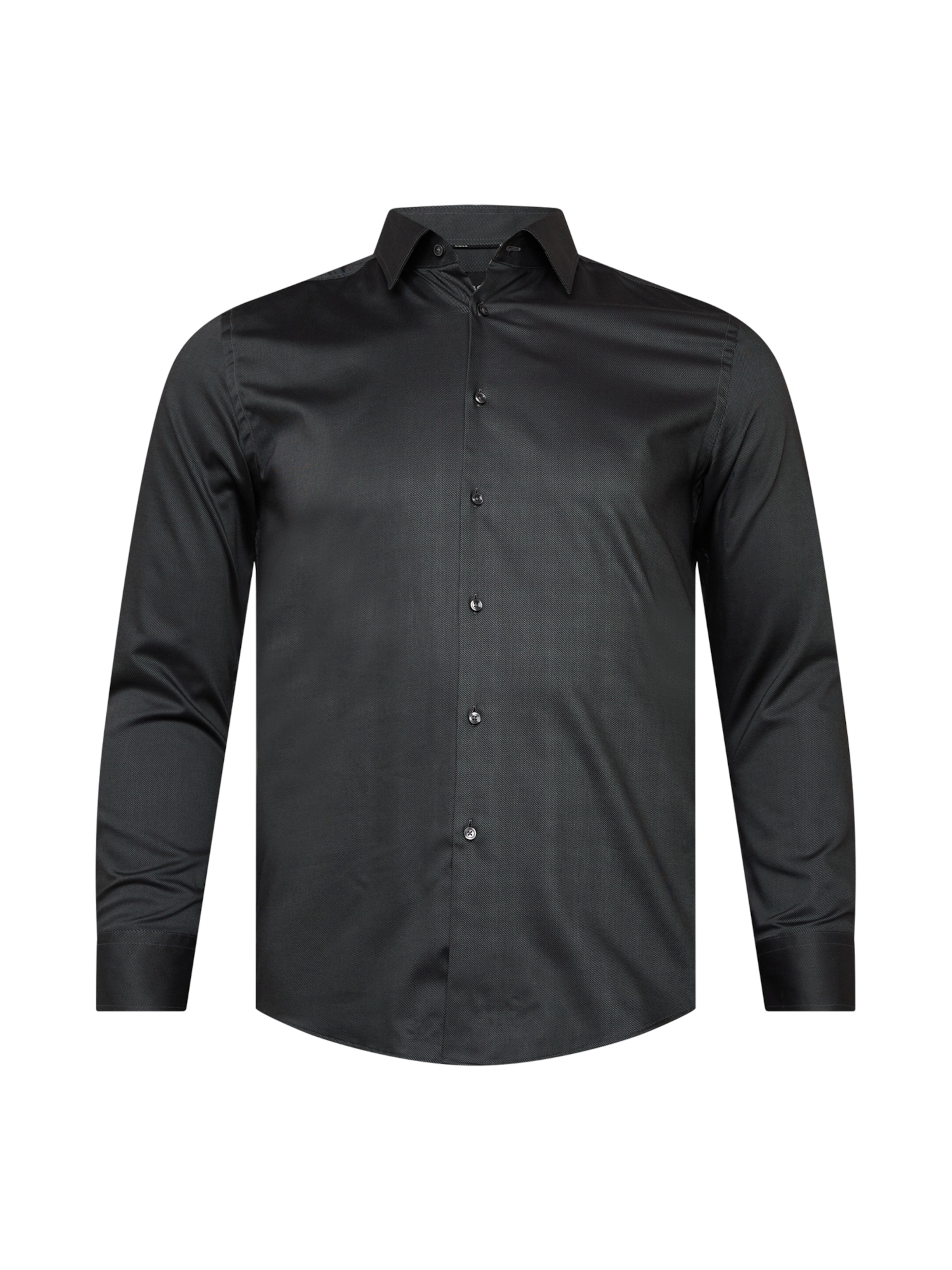 BOSS - Camisa 'Hank' en gris: frente