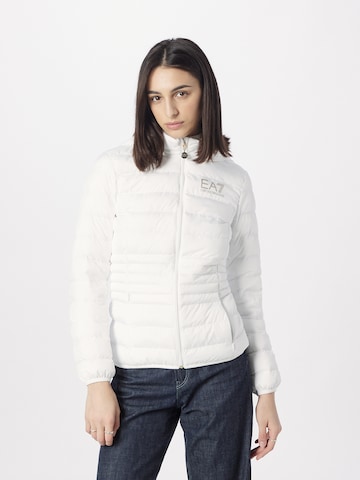 EA7 Emporio Armani - Chaqueta de entretiempo en blanco: frente