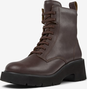 Bottines à lacets 'Milah' CAMPER en marron : devant