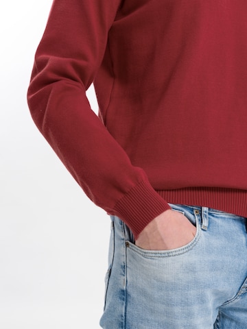 Cross Jeans Sweater in Red