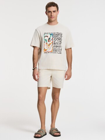 Regular Pantalon 'Lewis' Shiwi en beige
