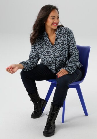 Aniston Bluse in Blau