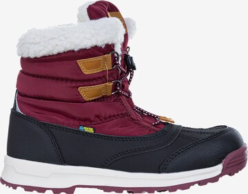 ZigZag Snow Boots 'Kuane Kids' in Red