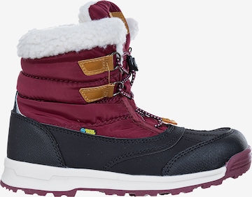 ZigZag Snow Boots 'Kuane Kids' in Red