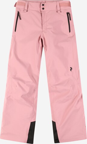 PEAK PERFORMANCE Regular Sporthose in Pink: predná strana