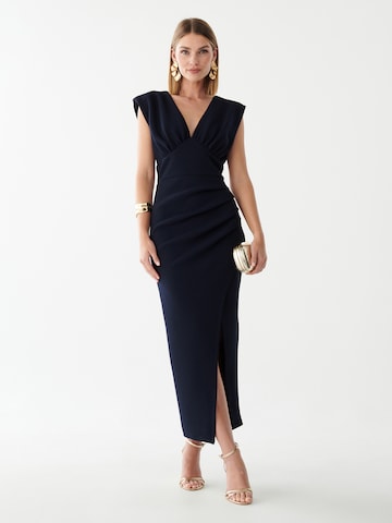 Rochie de seară 'AZELLE ' de la BWLDR pe albastru