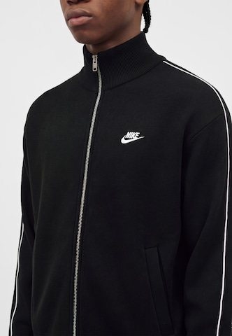 Nike Sportswear Tréning dzseki 'Club' - fekete: elől