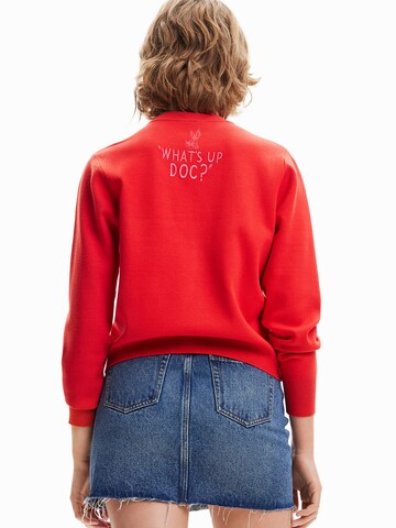Desigual Sweater 'BUGS BUNNY' in Red
