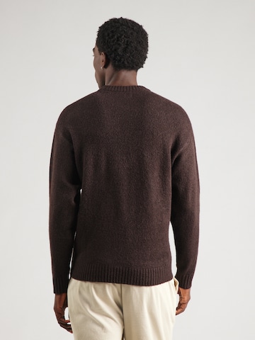 JACK & JONES - Jersey 'JJESOHO OLLIE' en marrón