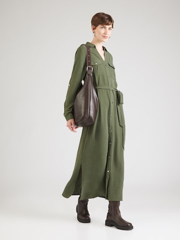 ABOUT YOU Shirt dress 'Elin' in Green: front