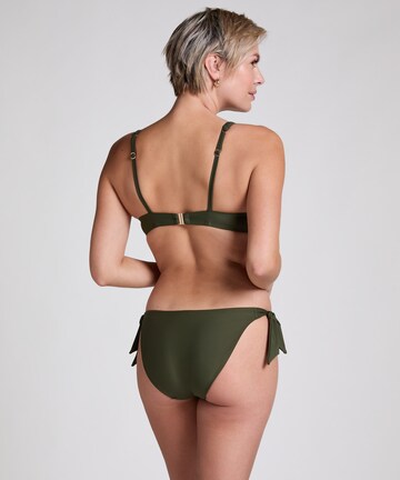 Hunkemöller Triangel Bikinitop in Groen