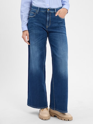 Wide Leg Jean ' Palazzo ' Cambio en bleu : devant