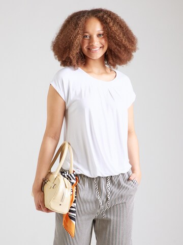 T-shirt 'Mi44nou' ZABAIONE en blanc : devant