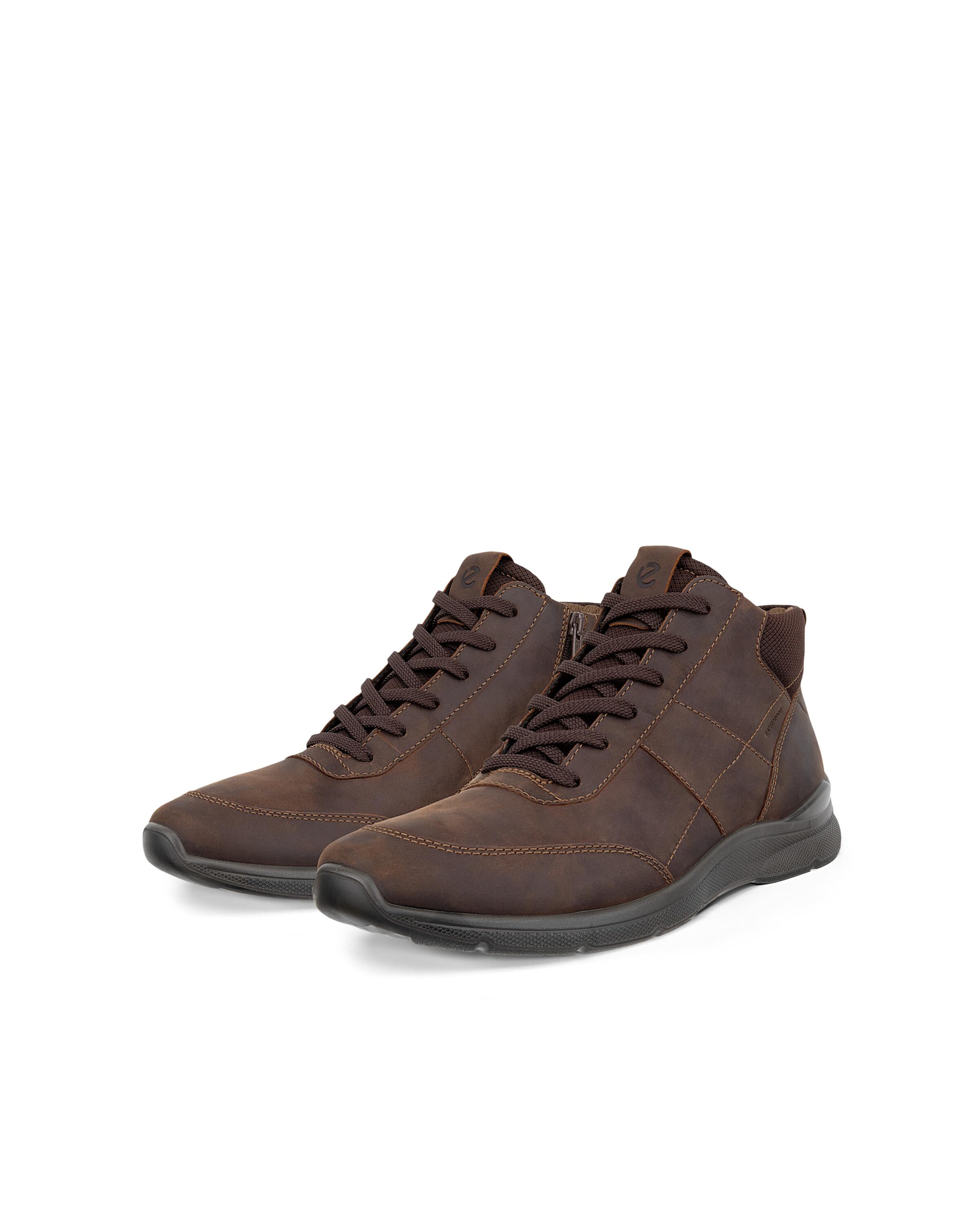 ECCO Lace-Up Boots in Brown