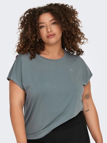Only Play Curvy Performance Shirt in Green: front