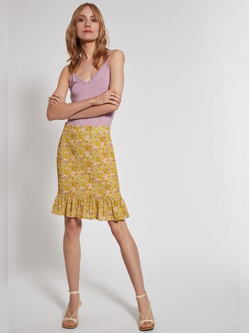 Ana Alcazar Skirt 'Fasine' in Yellow