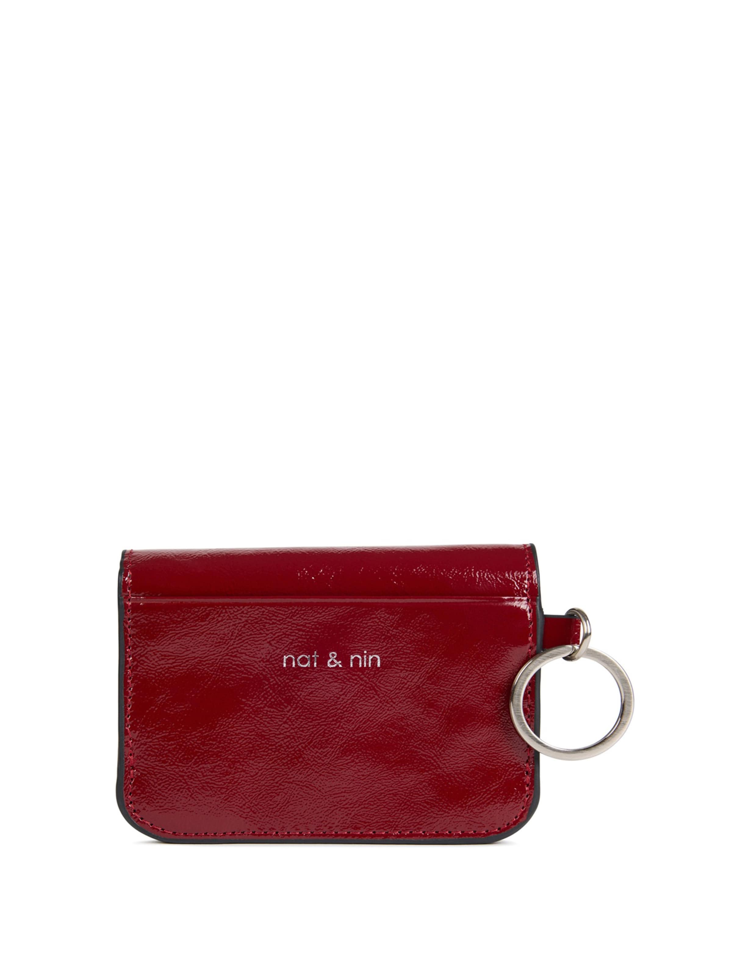 Nat&Nin Wallet 'Lee' in Red: front