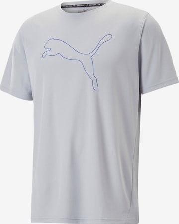 PUMA - Camiseta funcional en gris: frente