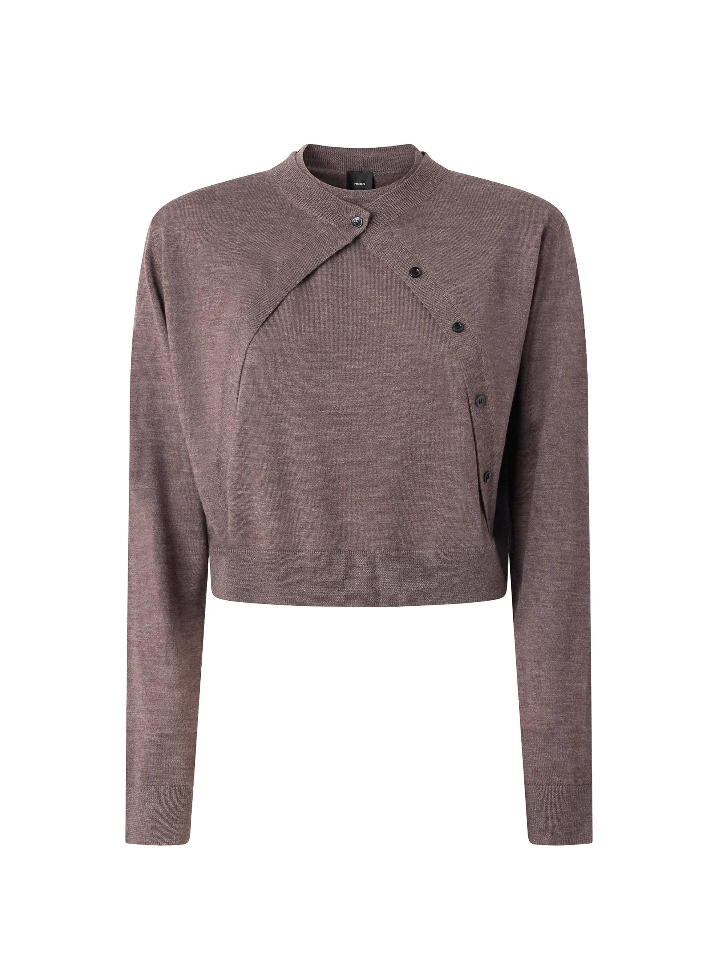 Pullover di PINKO in grigio: frontale
