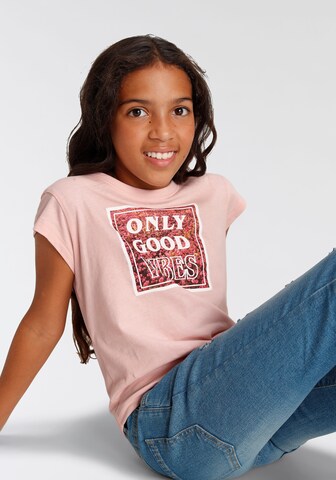 Kidsworld Shirt in Pink: Vorderseite