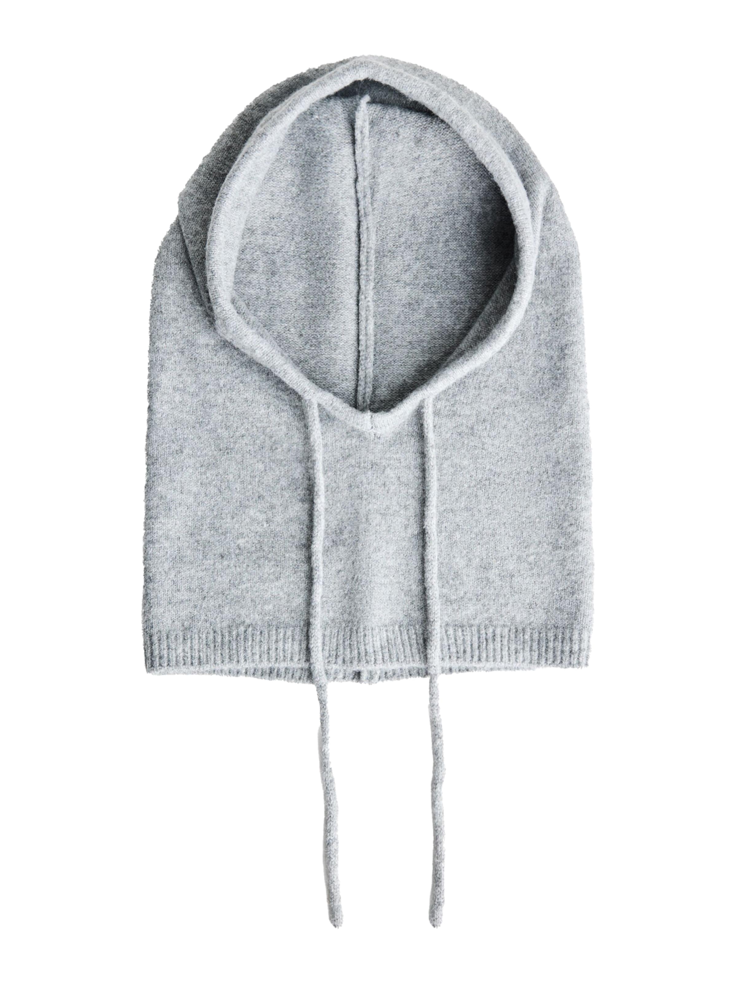 Bershka Czapka w kolorze szary: przód