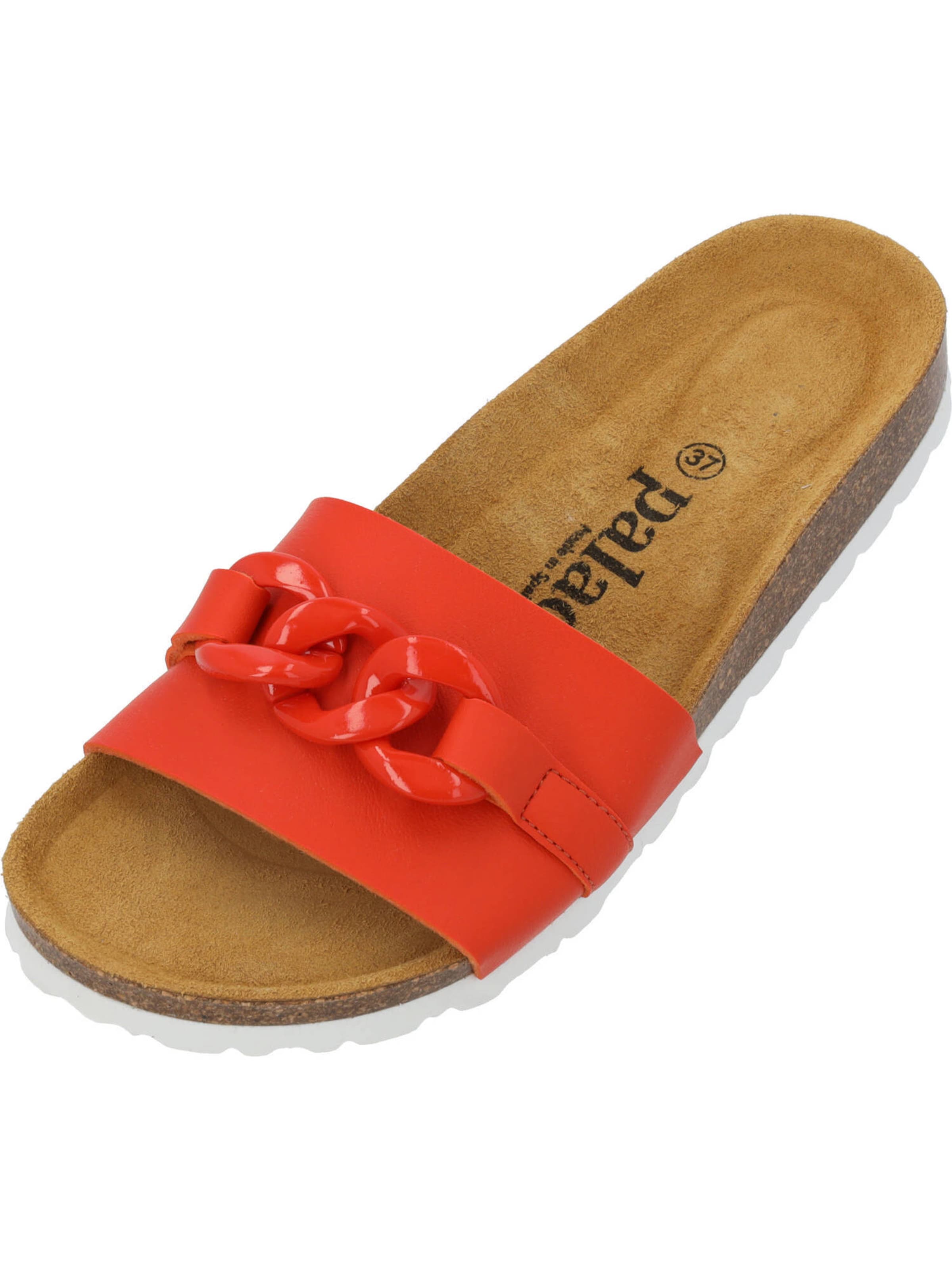 Palado Mule 'Gozo' in Orange: front