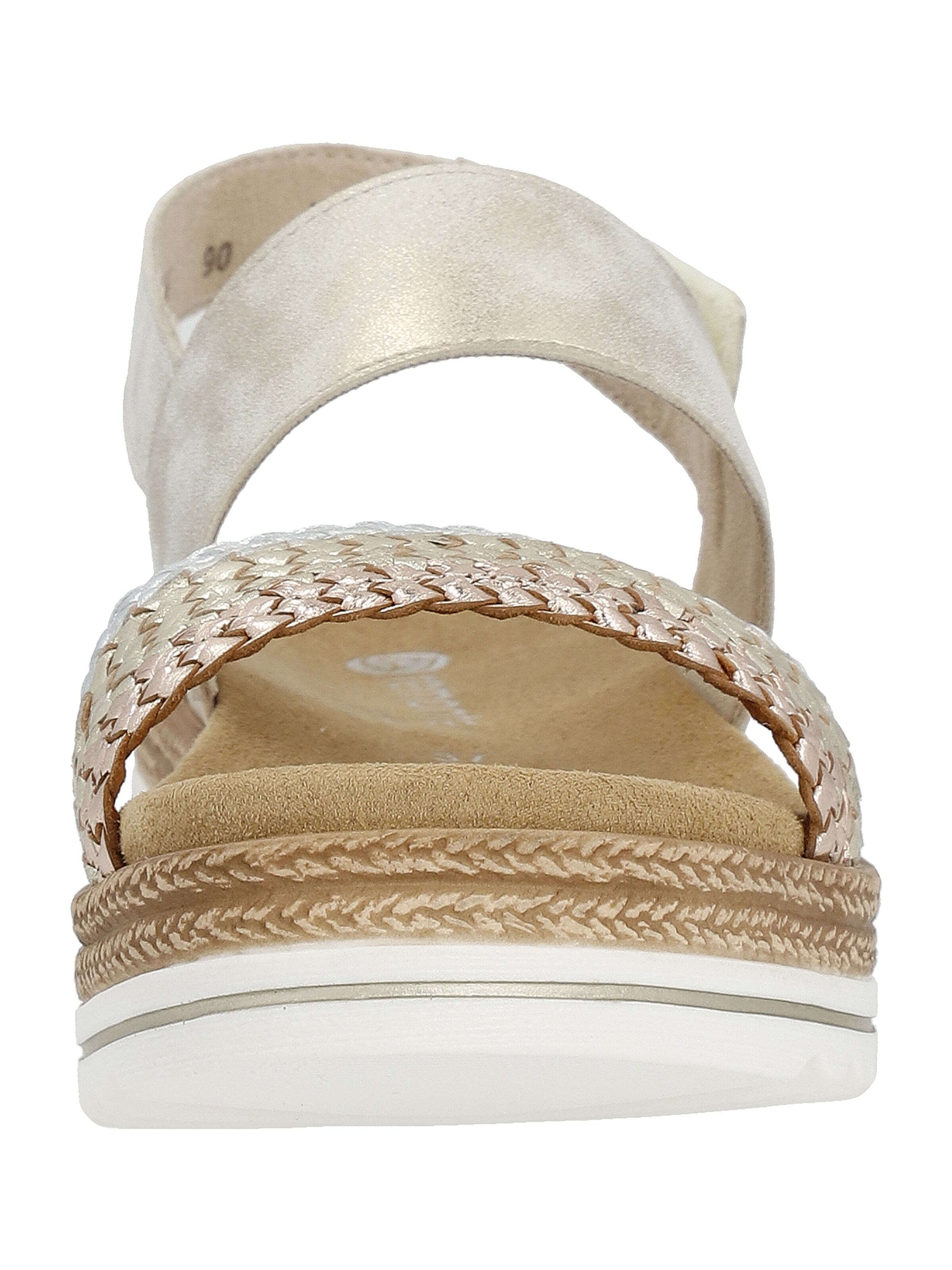 REMONTE Босоножки в Серебристый