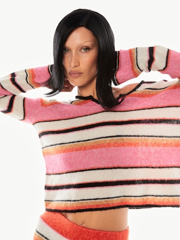 Bella x ABOUT YOU Sweater 'Suki' in Mixed colors: front