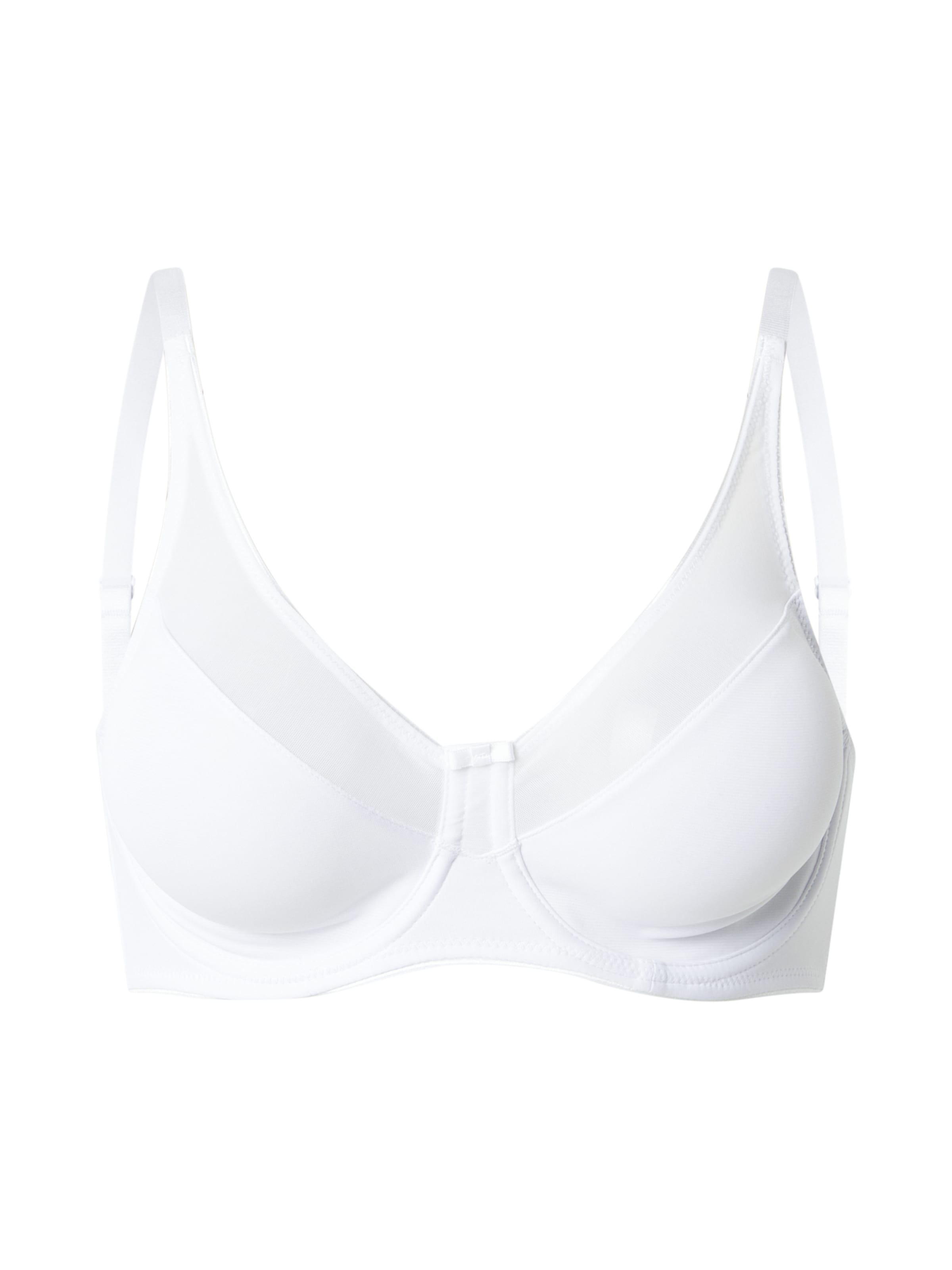 Hunkemöller Zmenšujúca Zmenšujúca podprsenka 'Nina' - Biela: predná strana