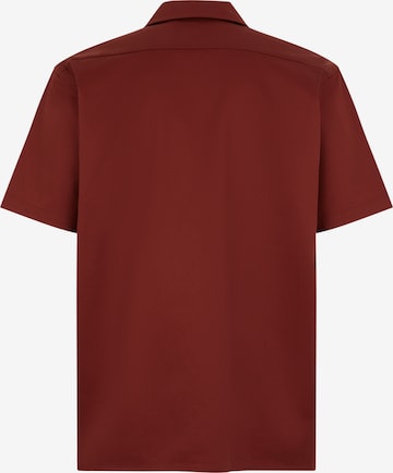 DICKIES Comfort Fit Skjorte 'WORK' i rød