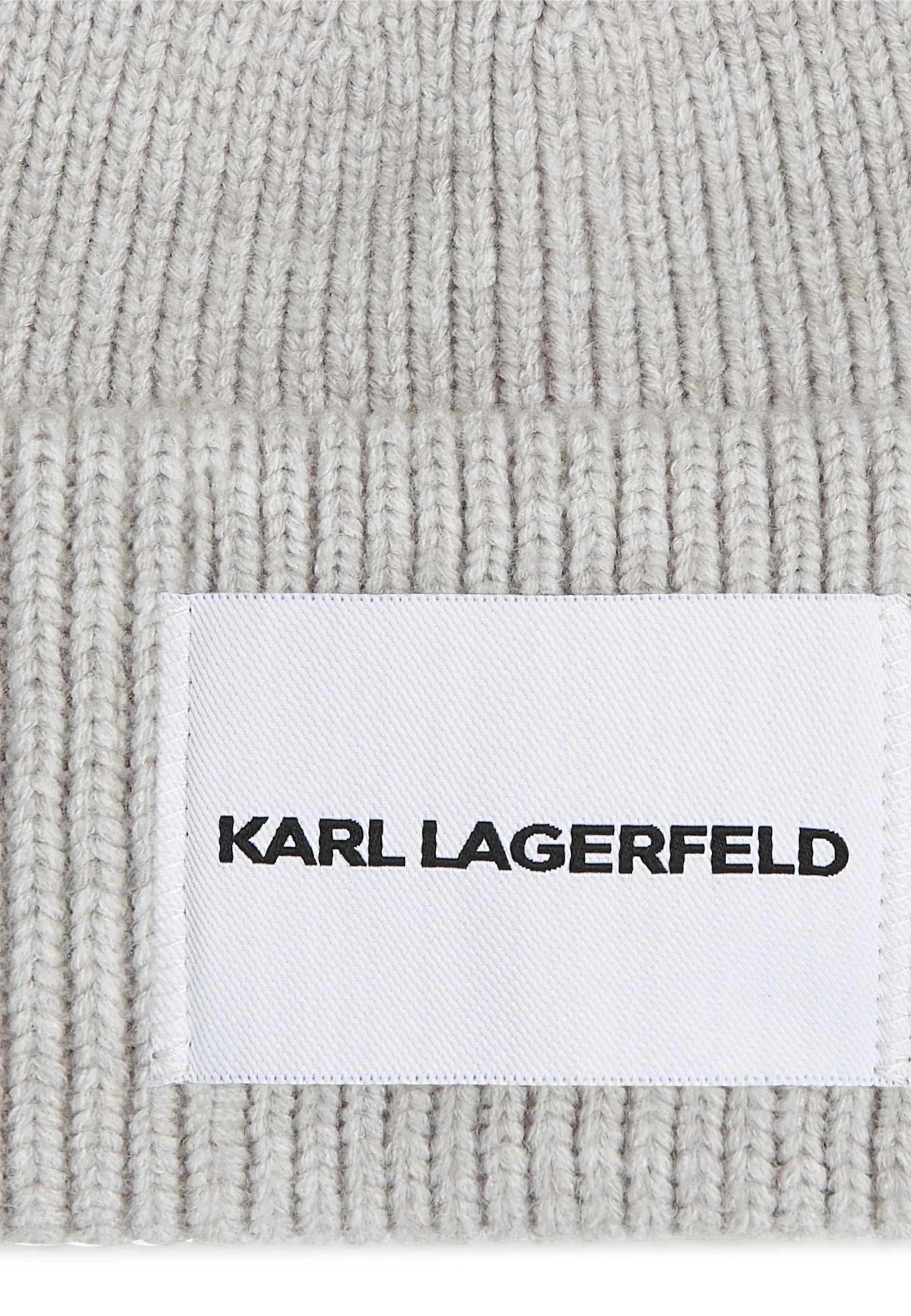 Karl Lagerfeld - Gorros 'K/ESSENTIAL' em cinzento