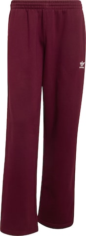 Loosefit Pantaloni 'Essential' di ADIDAS ORIGINALS in rosso: frontale