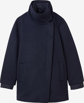 TOM TAILOR Between-Seasons Coat in Blue: front