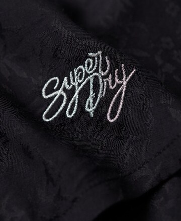 Superdry Top in Schwarz