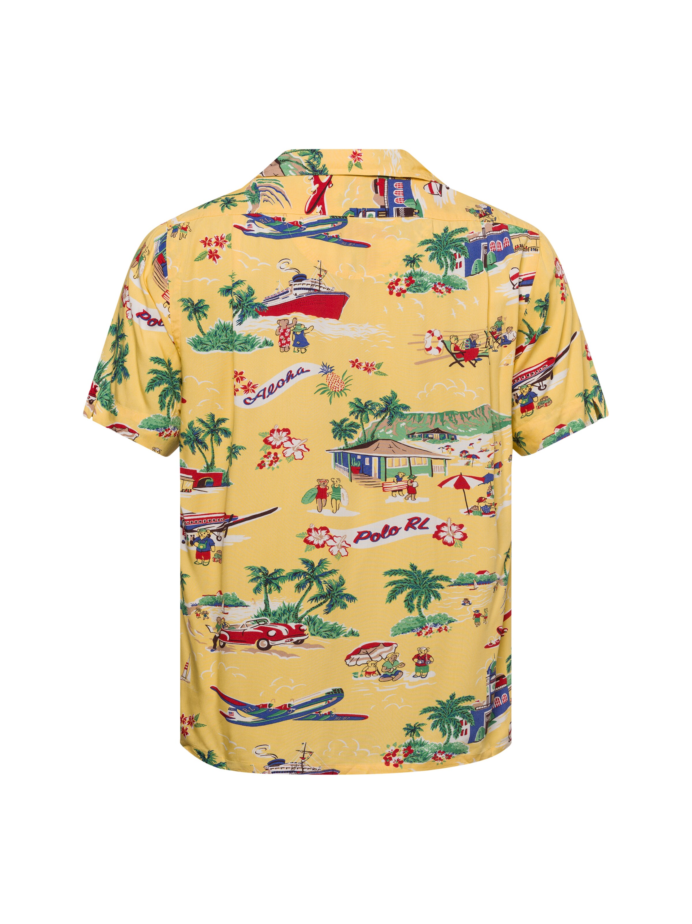 Coupe regular Chemise Polo Ralph Lauren en jaune