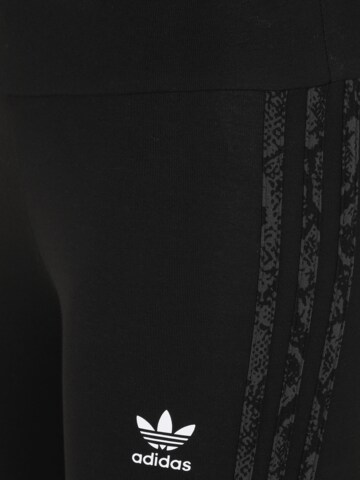 ADIDAS ORIGINALS Skinny Leggings 'SNAKE' - fekete