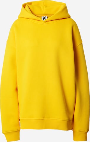 Karo Kauer Μπλούζα φούτερ σε κίτρινο: μπροστά