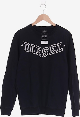 DIESEL Sweater L in Schwarz: predná strana
