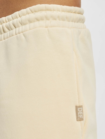 DEF Tapered Trousers in Beige