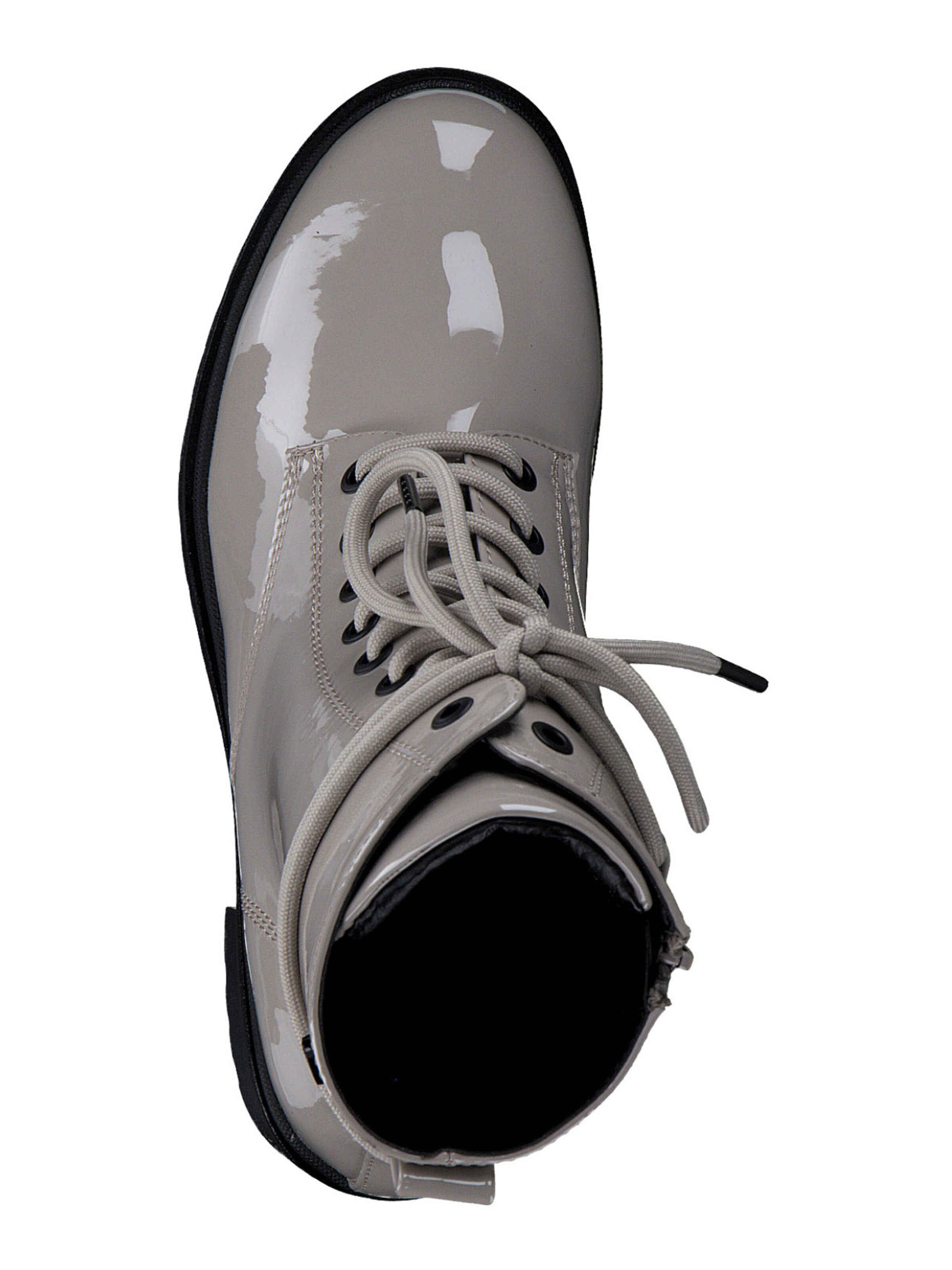 s.Oliver Lace-up bootie in Grey