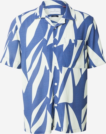 Kronstadt Regular Fit Paita 'Lowe' värissä sininen: etupuoli